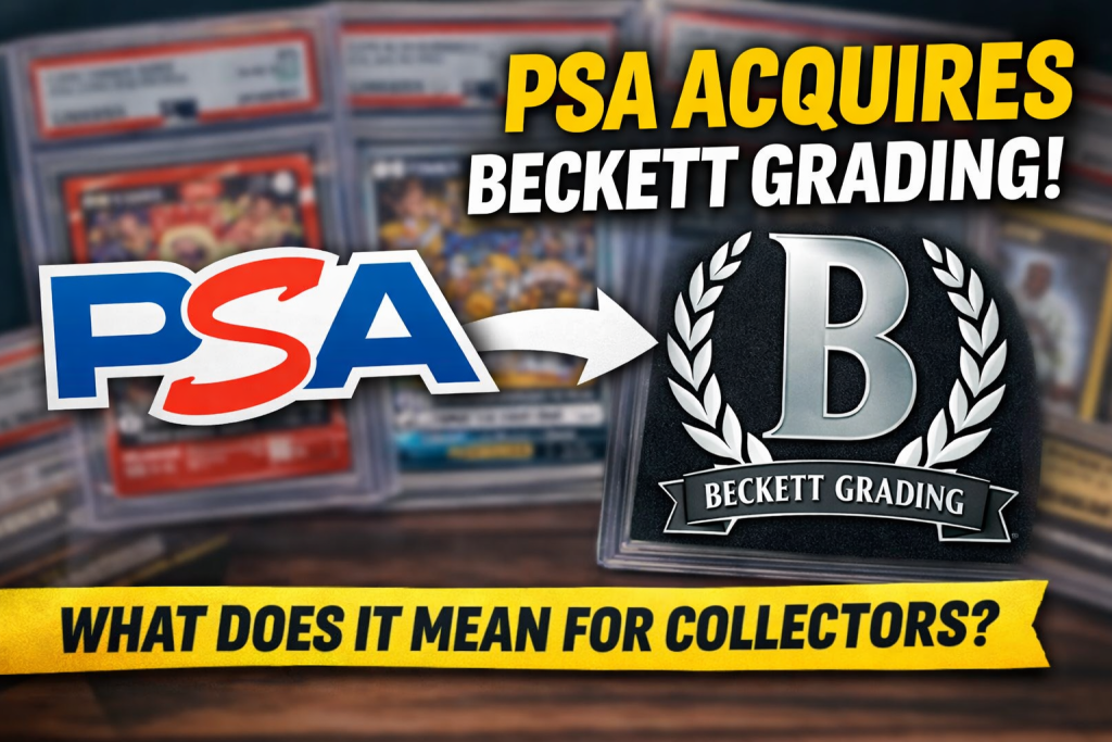 PSA acquires Beckett grading news
