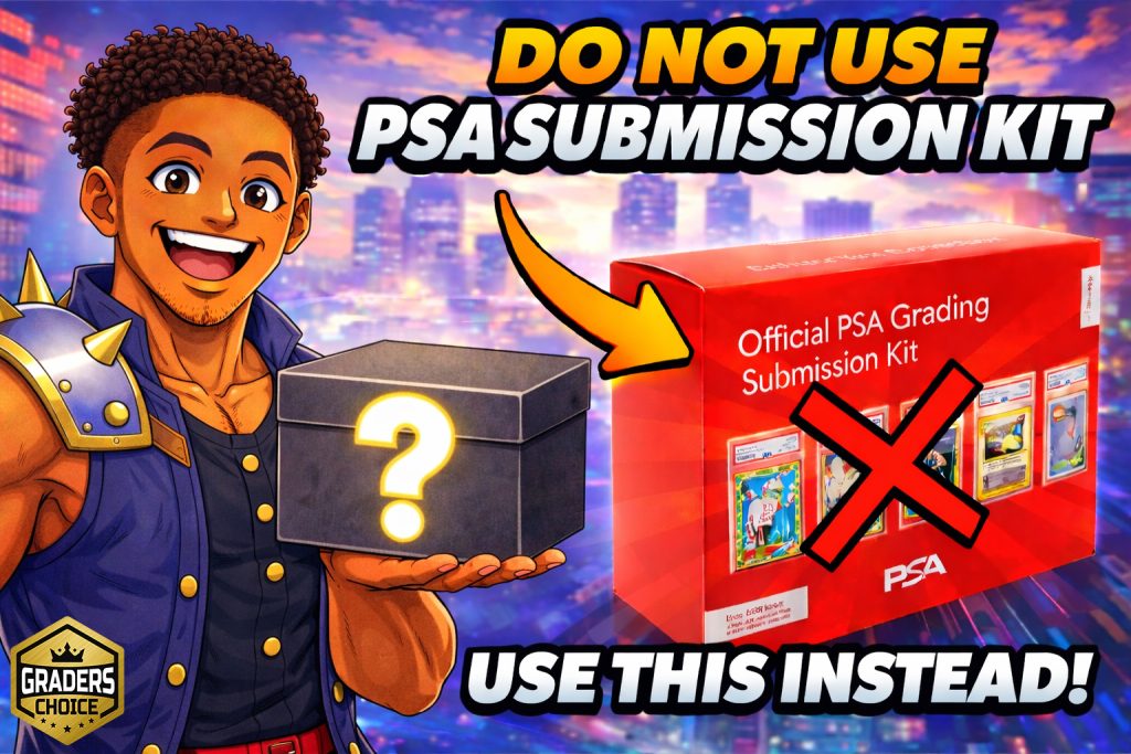 PSA submission kit review comparison showing why structured grading submission systems matter